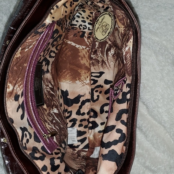 NWT Original by Sharif 1827 Horse Design Shoulder Bag Purse - Picture 11 of 14